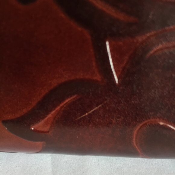 VALENTINA LEATHER WALLETS SIZE 7&quot X 4&quot - Picture 10 of 13